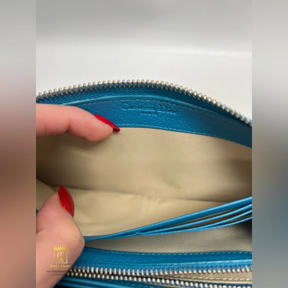 Christian Dior zip around Wallet